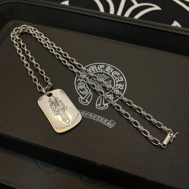 Comfortable Chrome Hearts Necklaces 242467