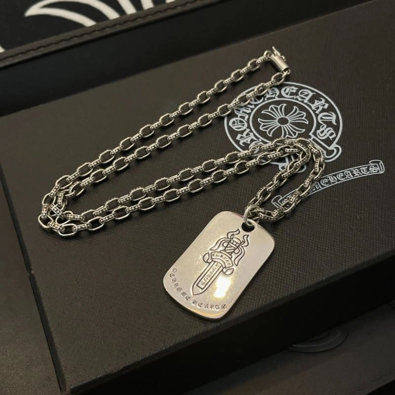Comfortable Chrome Hearts Necklaces 242467