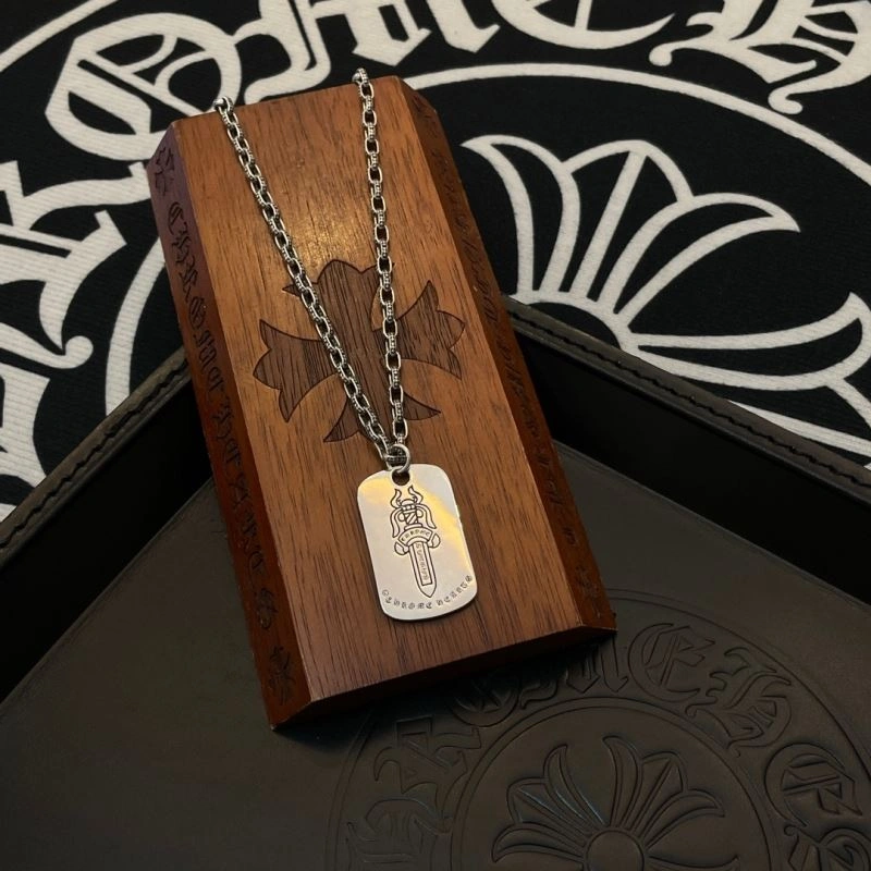 Comfortable Chrome Hearts Necklaces 242467