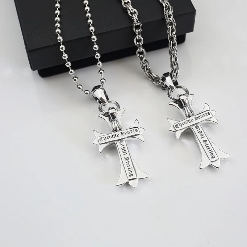 Comfortable Chrome Hearts Necklaces 242457
