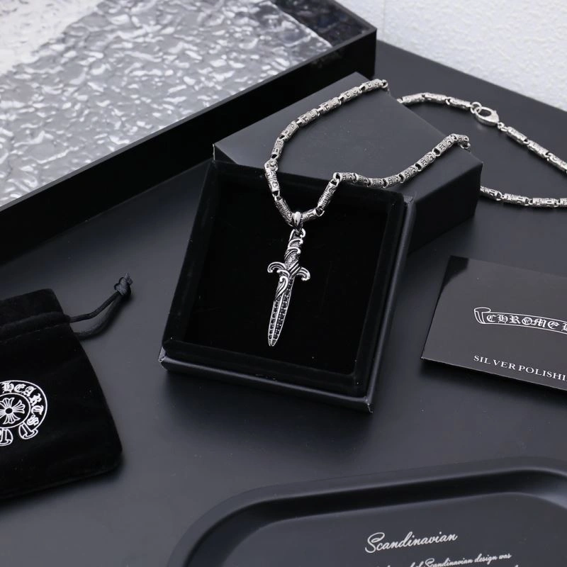 SoftTouch Chrome Hearts Necklaces 242433