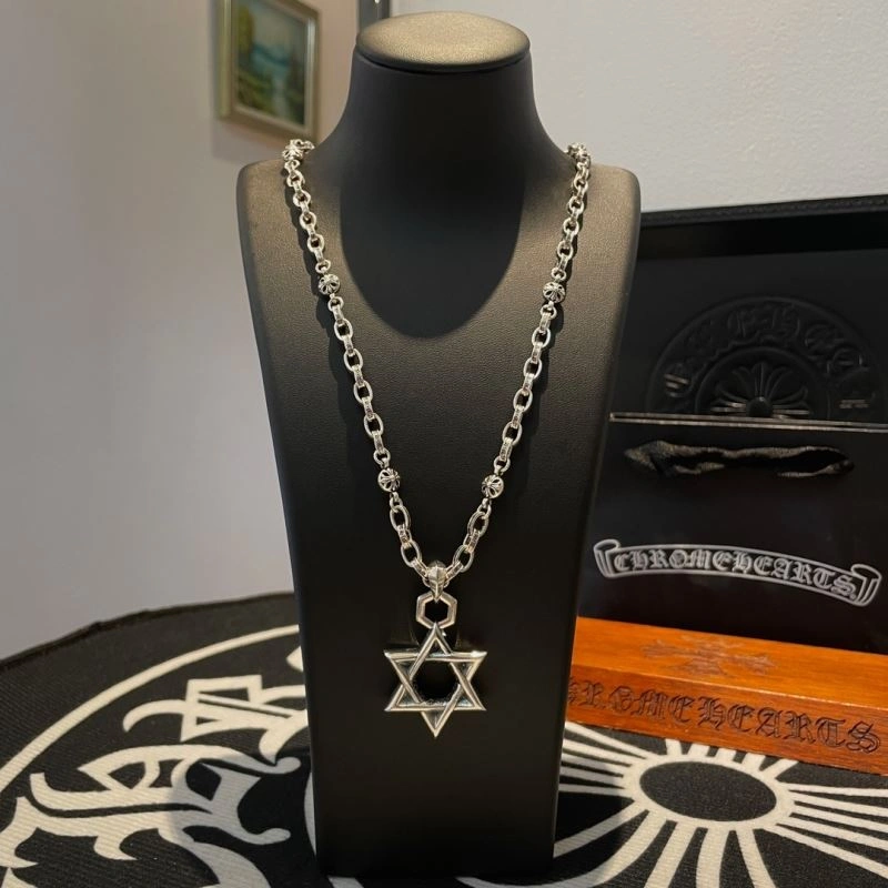 Comfortable Chrome Hearts Necklaces 242388