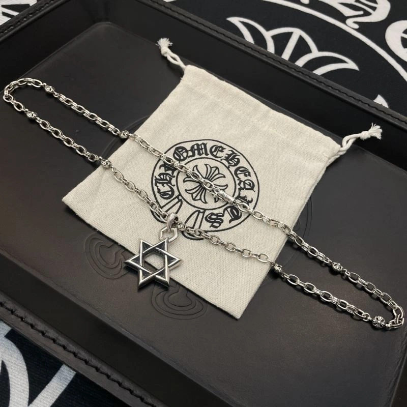 Comfortable Chrome Hearts Necklaces 242388