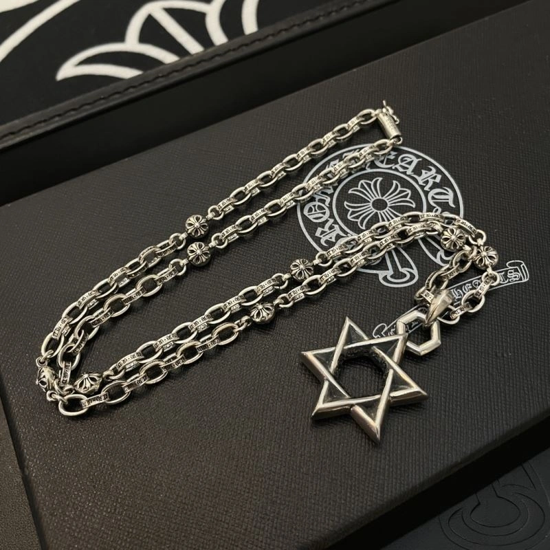 Comfortable Chrome Hearts Necklaces 242388