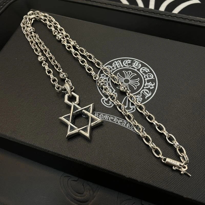 Comfortable Chrome Hearts Necklaces 242388