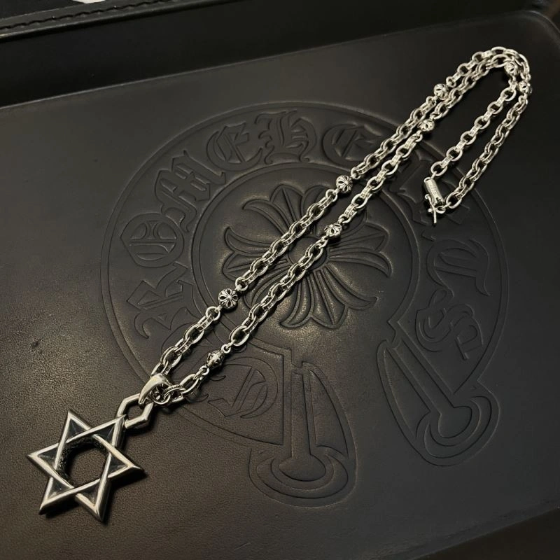 Comfortable Chrome Hearts Necklaces 242388