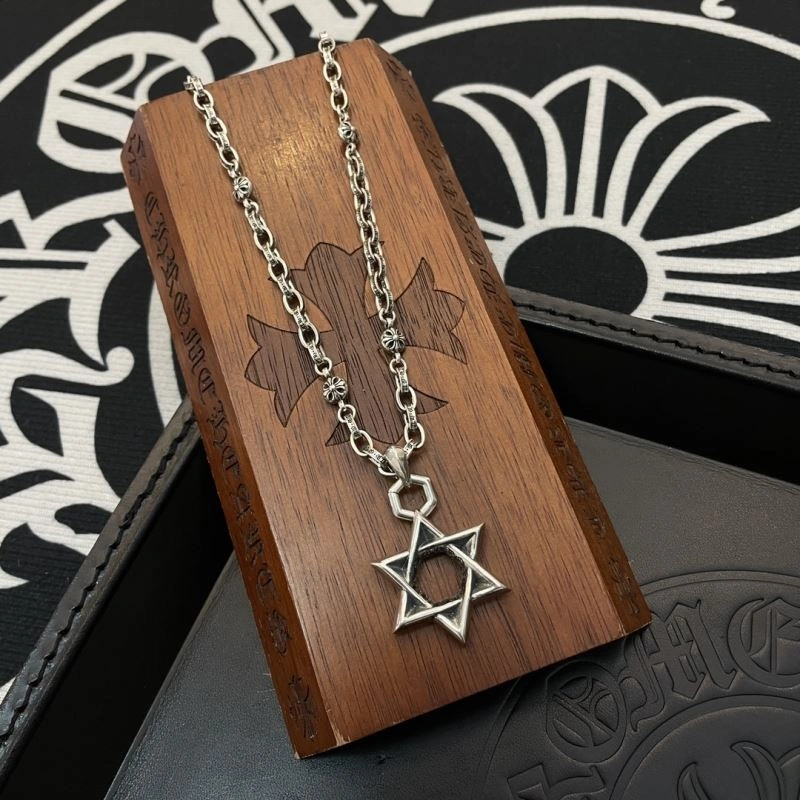 Comfortable Chrome Hearts Necklaces 242388