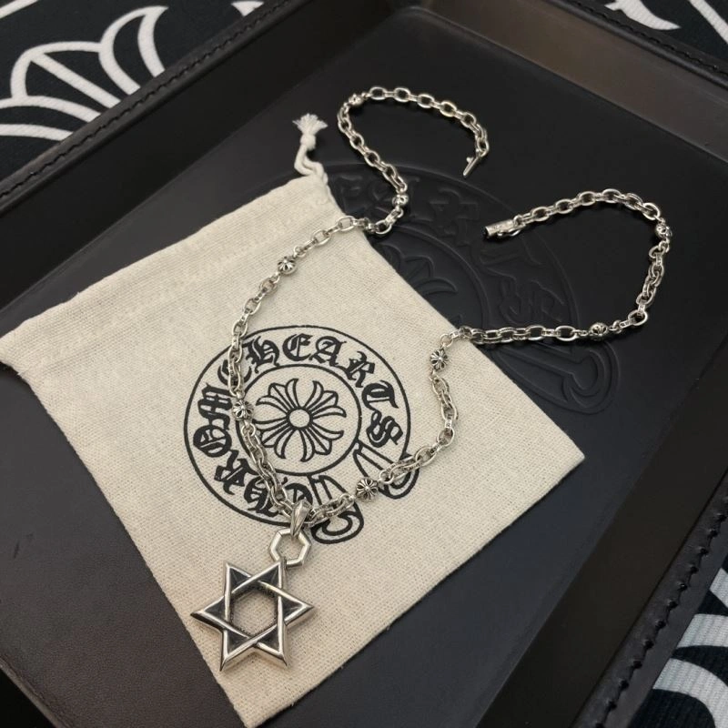 Comfortable Chrome Hearts Necklaces 242388
