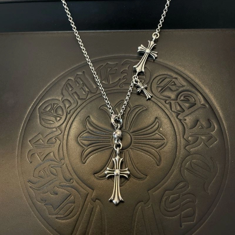 Flexible Chrome Hearts Necklaces 242365