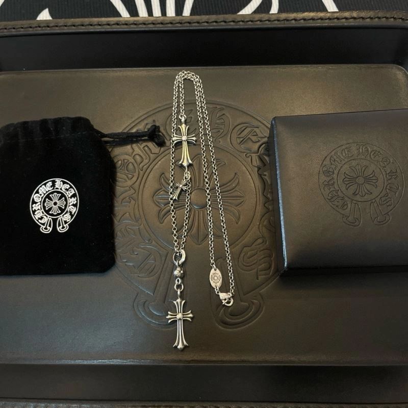 Flexible Chrome Hearts Necklaces 242365