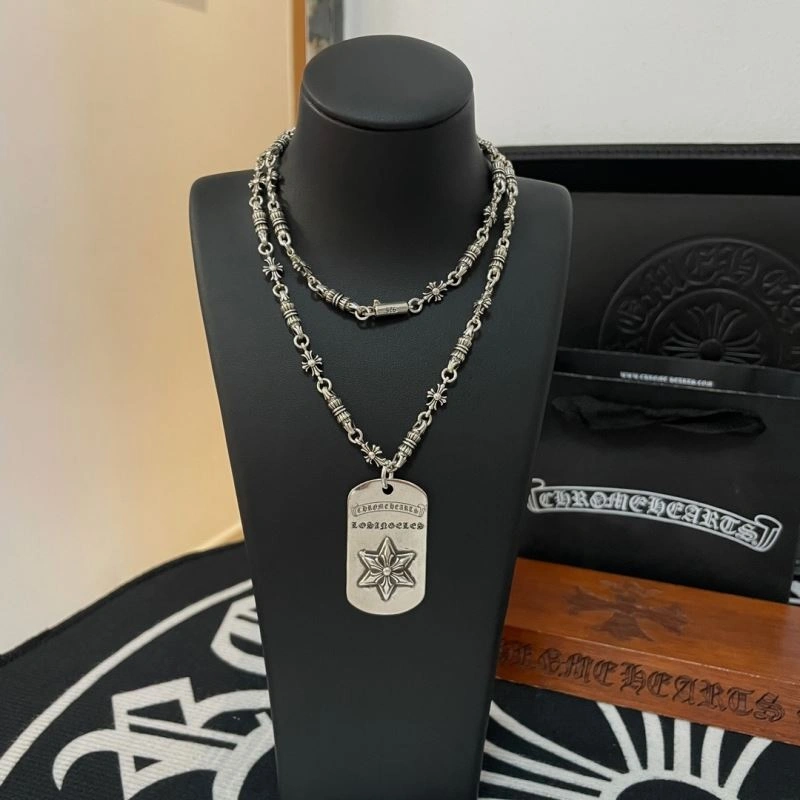 Resilient Chrome Hearts Necklaces 242362