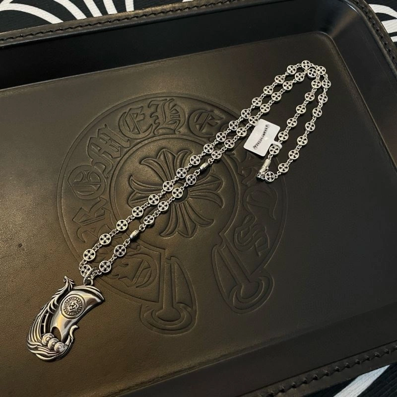 Sleek Chrome Hearts Necklaces 242329