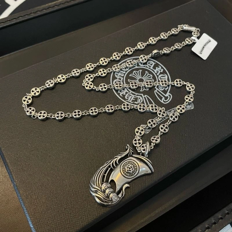 Sleek Chrome Hearts Necklaces 242329