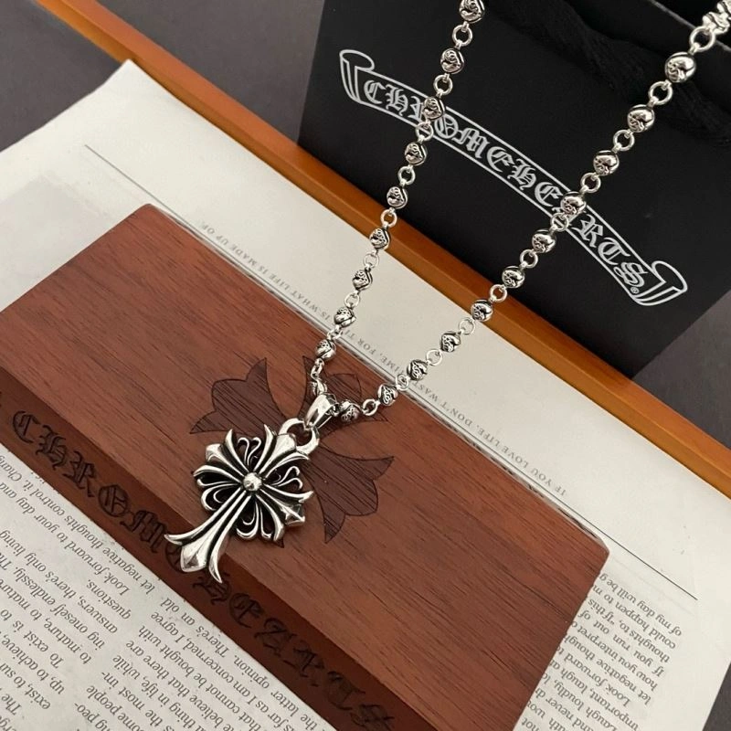 Cozy Chrome Hearts Necklaces 241882