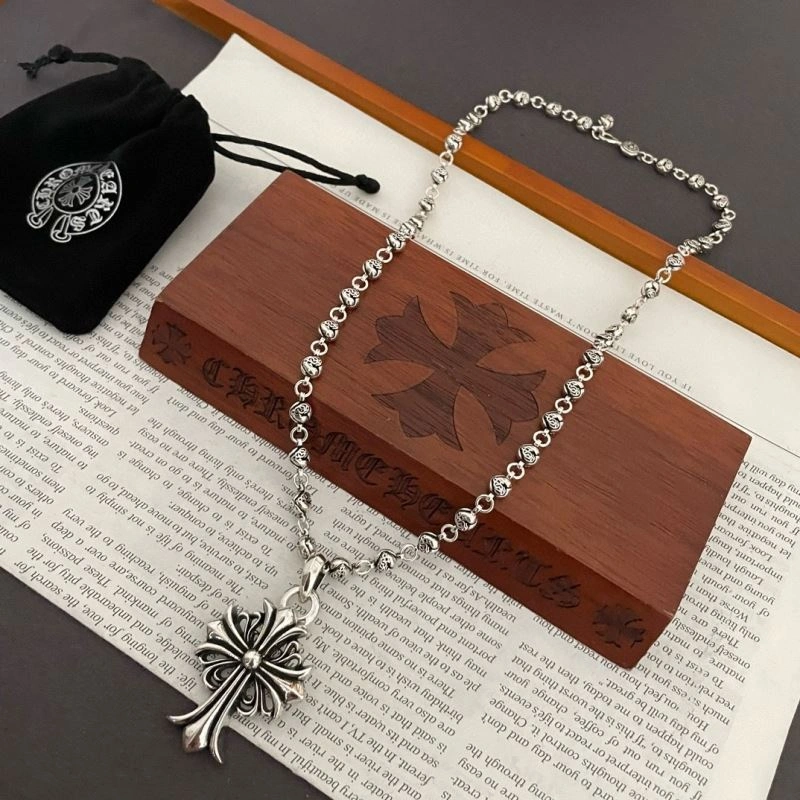 Cozy Chrome Hearts Necklaces 241882