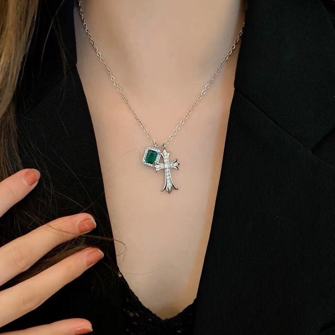 HighQuality Chrome Hearts Necklaces 241868