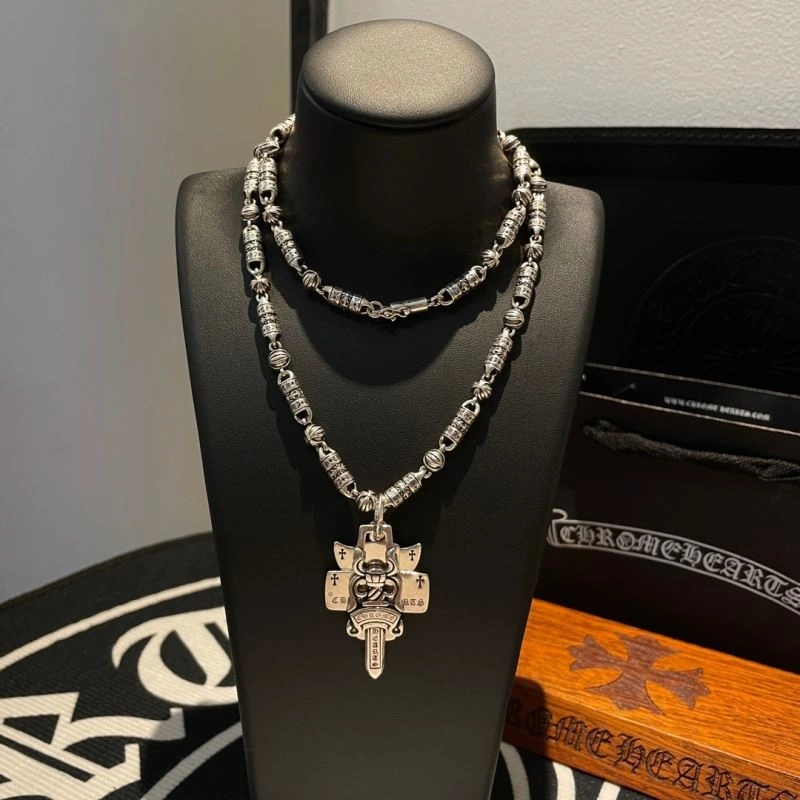 Sporty Chrome Hearts Necklaces 241866
