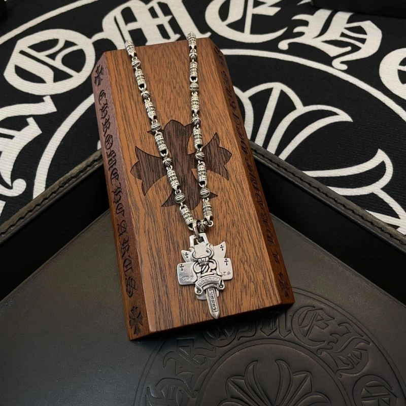 Sporty Chrome Hearts Necklaces 241866