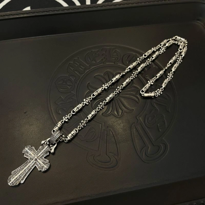 Sleek Chrome Hearts Necklaces 241828