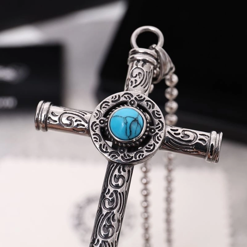 Neat Chrome Hearts Necklaces 241795