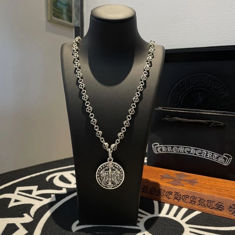 Upgraded Chrome Hearts Necklaces 241817