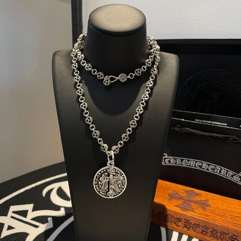 Upgraded Chrome Hearts Necklaces 241817