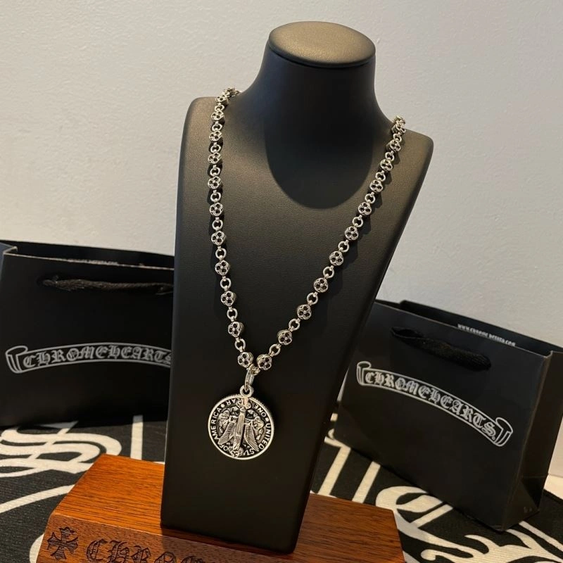 Upgraded Chrome Hearts Necklaces 241817