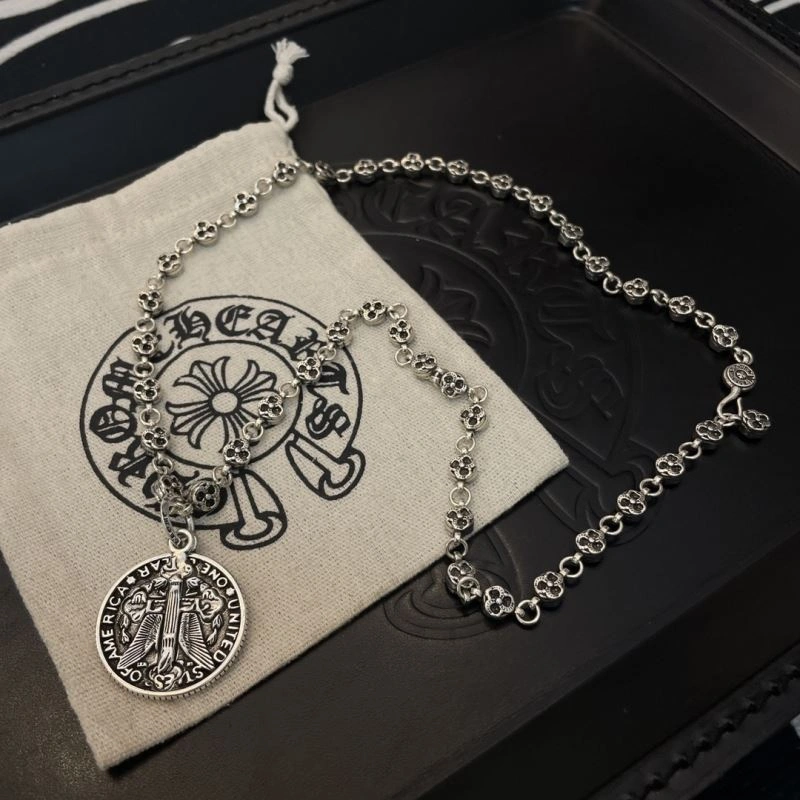 Upgraded Chrome Hearts Necklaces 241817