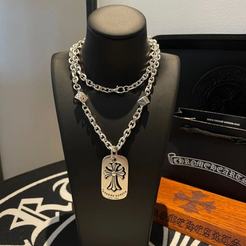 SmoothTexture Chrome Hearts Necklaces 241808