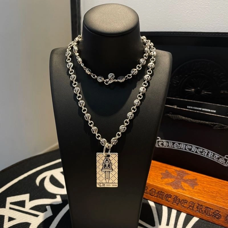 Soft Chrome Hearts Necklaces 241804