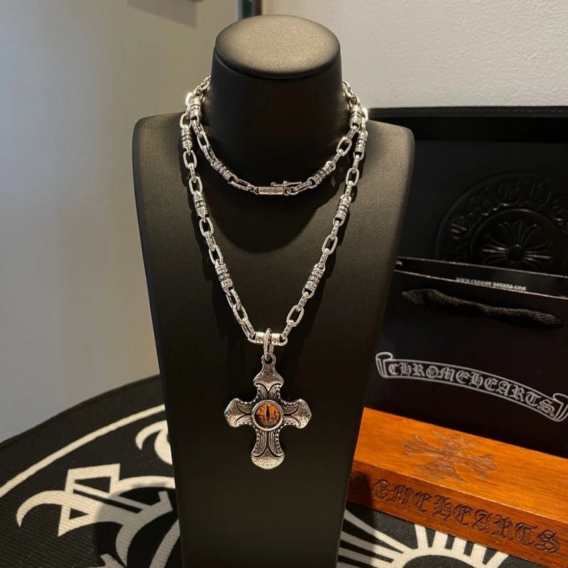 Bright Chrome Hearts Necklaces 241793