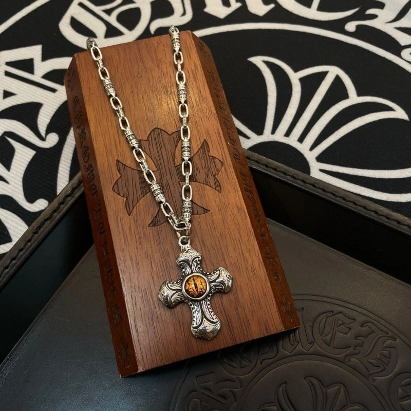 Bright Chrome Hearts Necklaces 241793