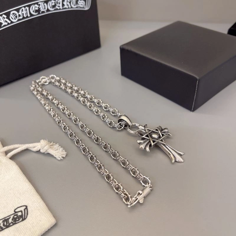 Seasonal Chrome Hearts Necklaces 241667