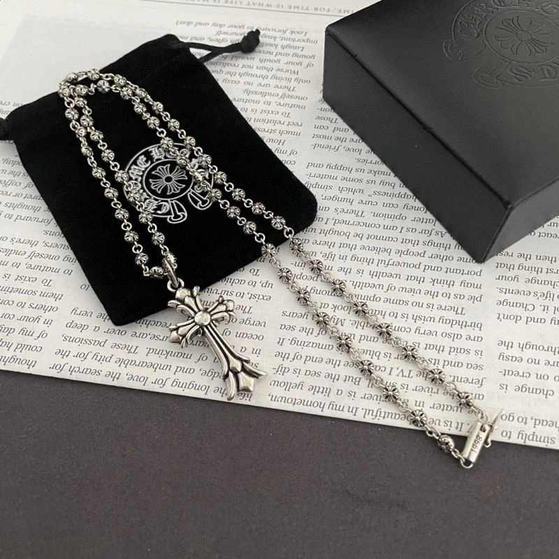 Sophisticated Chrome Hearts Necklaces 241645