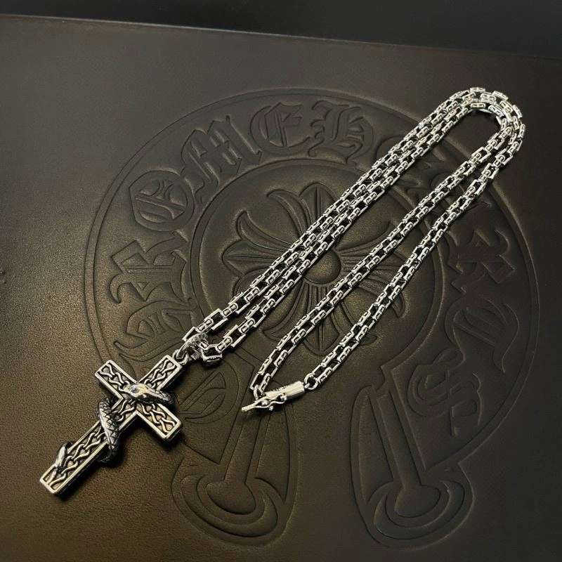 Comfortable Chrome Hearts Necklaces 241654