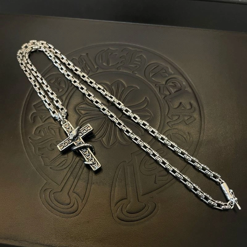 Comfortable Chrome Hearts Necklaces 241654