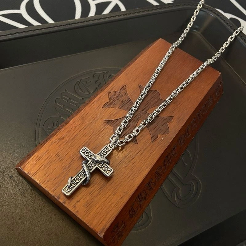 Comfortable Chrome Hearts Necklaces 241654
