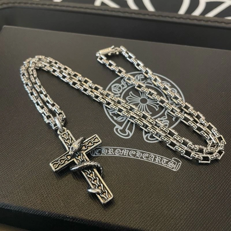 Comfortable Chrome Hearts Necklaces 241654