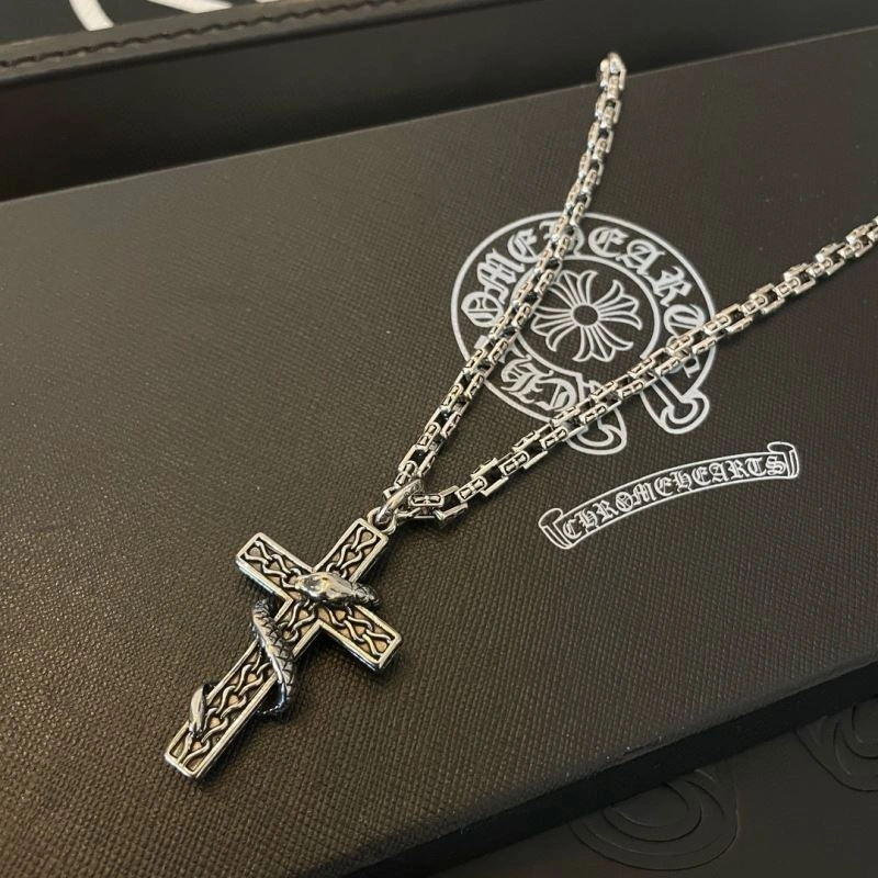 Comfortable Chrome Hearts Necklaces 241654