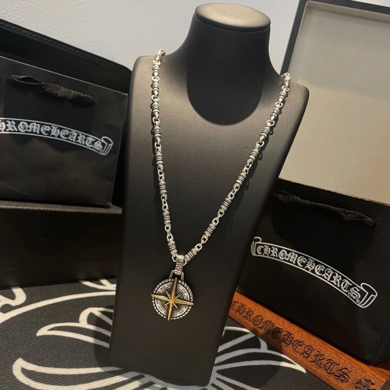 Bold Chrome Hearts Necklaces 241610