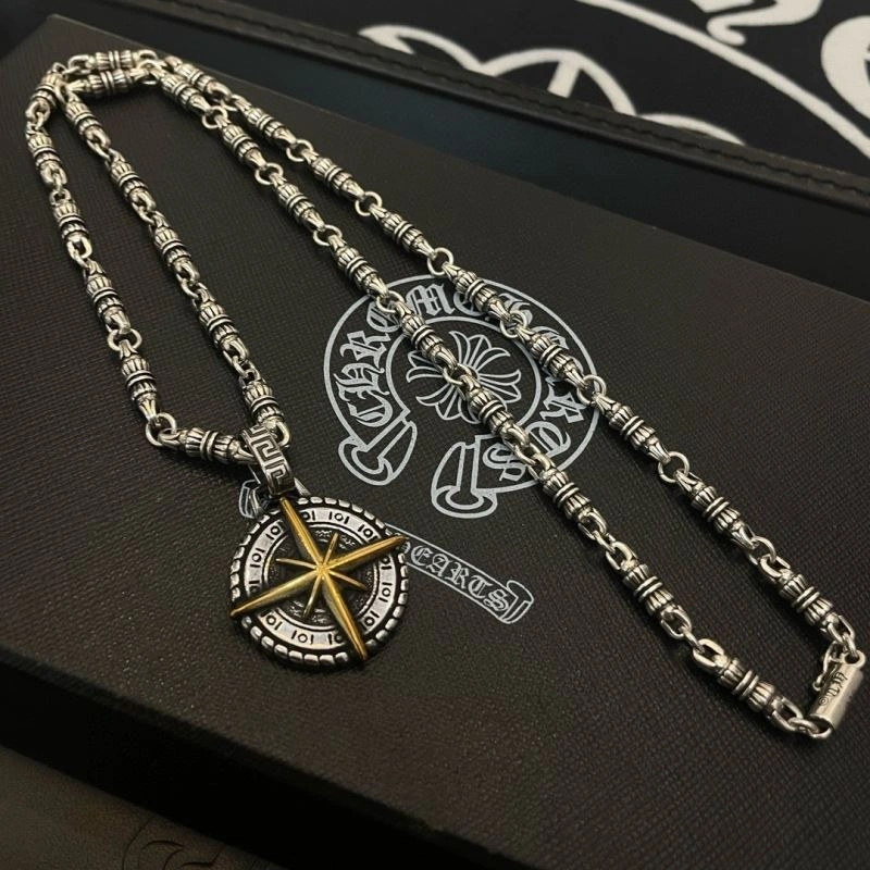 Bold Chrome Hearts Necklaces 241610
