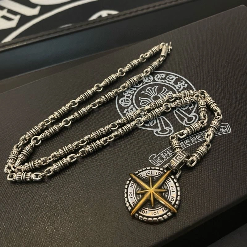Bold Chrome Hearts Necklaces 241610