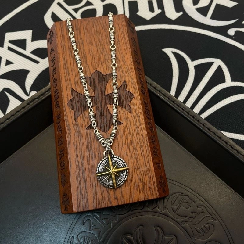 Bold Chrome Hearts Necklaces 241610