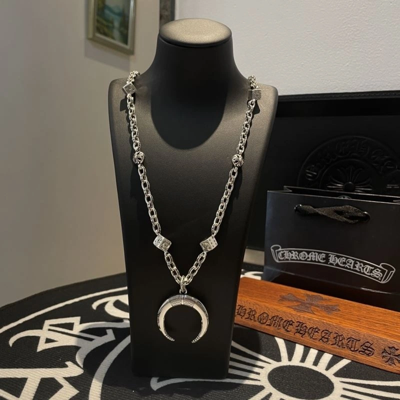 Comfortable Chrome Hearts Necklaces 241569