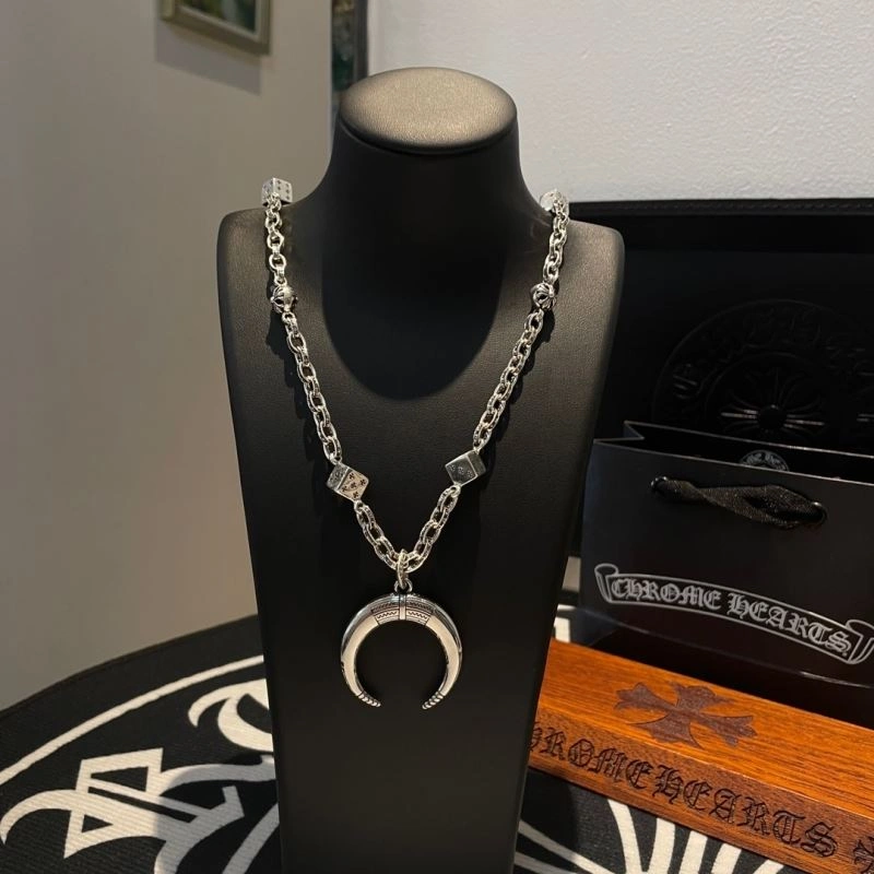 Comfortable Chrome Hearts Necklaces 241569
