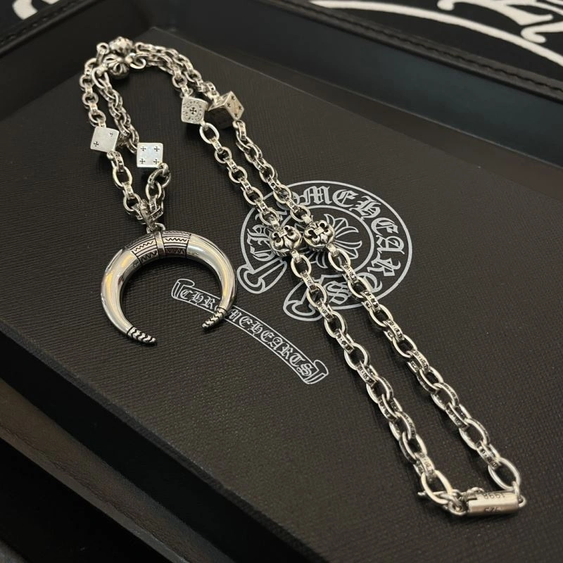 Comfortable Chrome Hearts Necklaces 241569