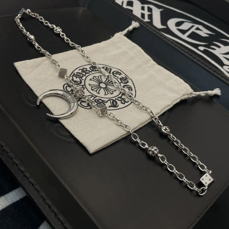Comfortable Chrome Hearts Necklaces 241569