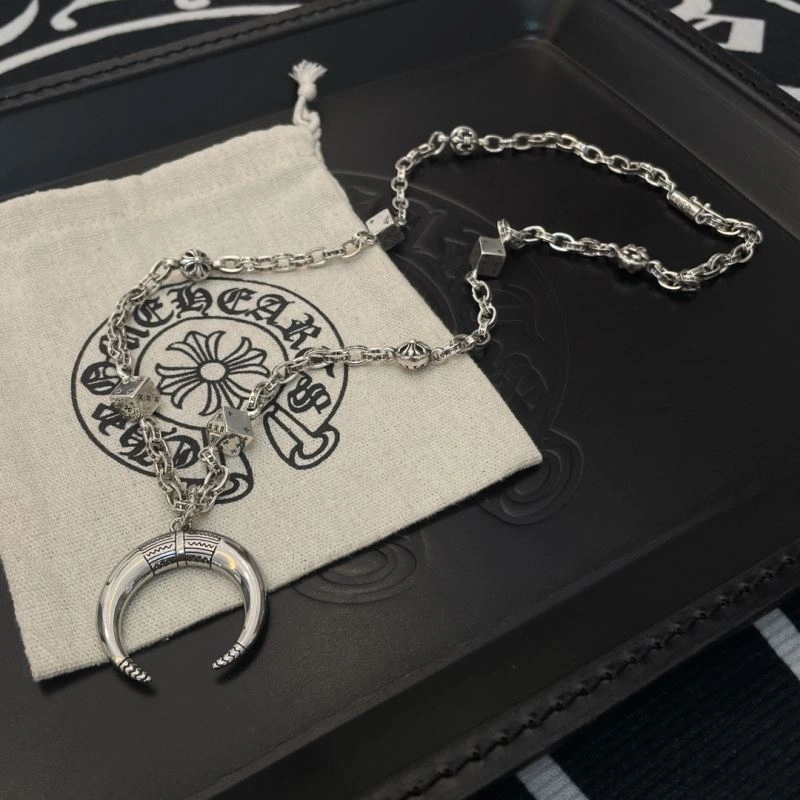 Comfortable Chrome Hearts Necklaces 241569