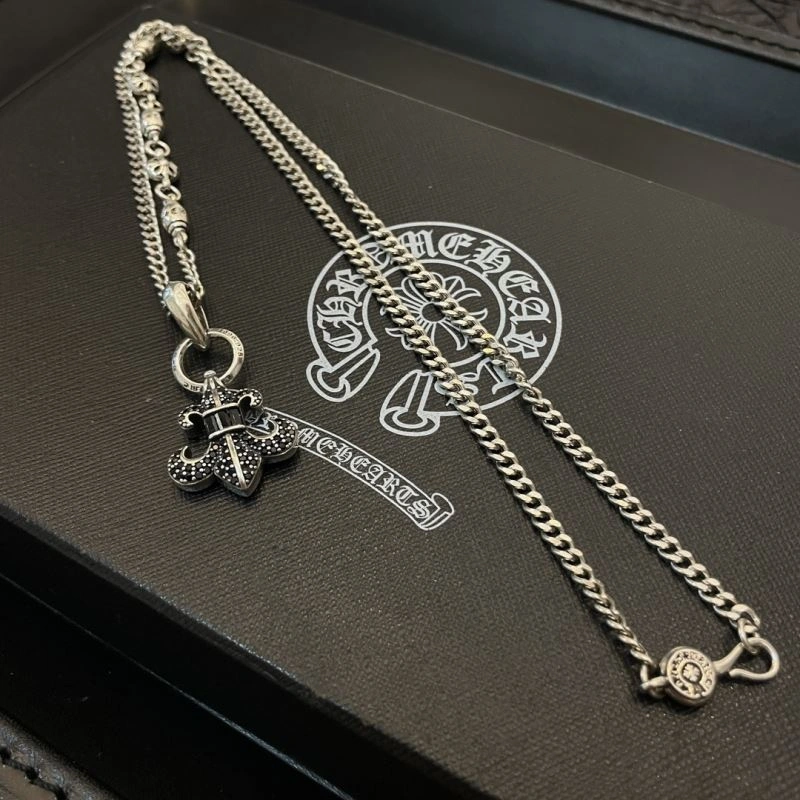 Neat Chrome Hearts Necklaces 241549