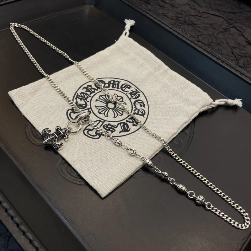 Neat Chrome Hearts Necklaces 241549